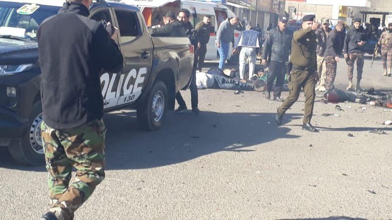 السفارة الإيرانية في العراق تدين التفجيرين الارهابيين ببغداد