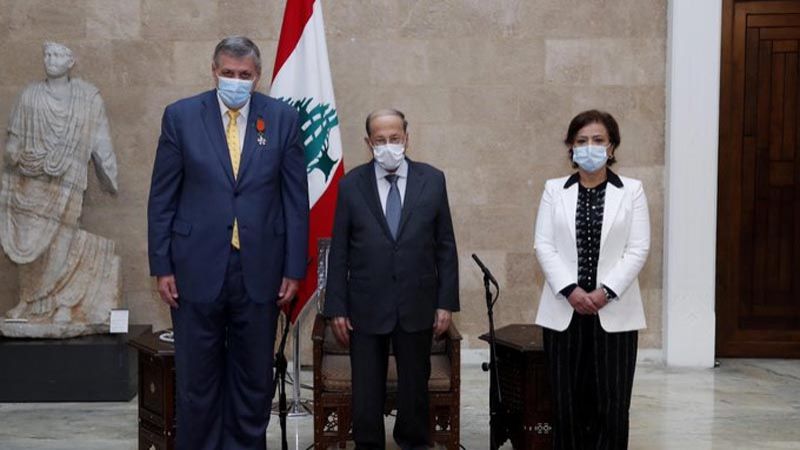 الرئيس عون استقبل المنسق الخاص للأمم المتحدة في لبنان يان كوبيتش في زيارة وداعية