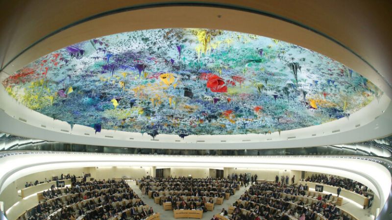 مجلس حقوق الإنسان يعتمد مشروع قرار فلسطين حول حالة حقوق الإنسان وواجب ضمان المساءلة والعدالة