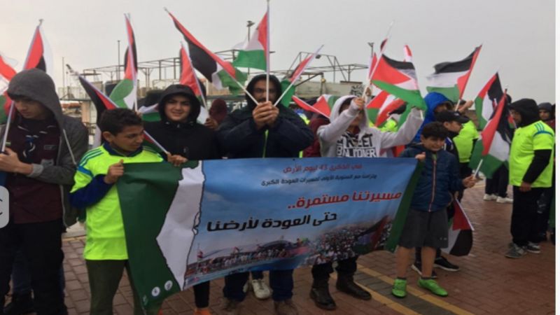 المخيمات الفلسطينية في لبنان تحيي يوم الأرض.. تمسكٌ بالمقاومة كسبيل وحيد لاسترجاع الحقوق