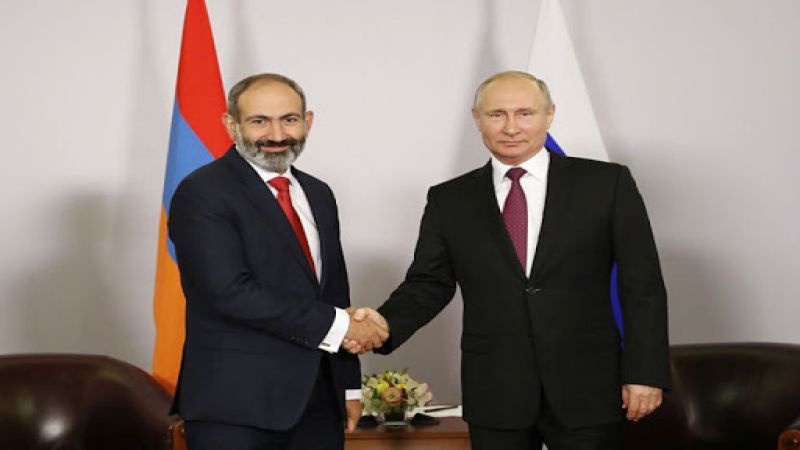 بوتين وباشينيان يبحثان التعاون الثنائي ومشاكل قره باخ اليوم في موسكو