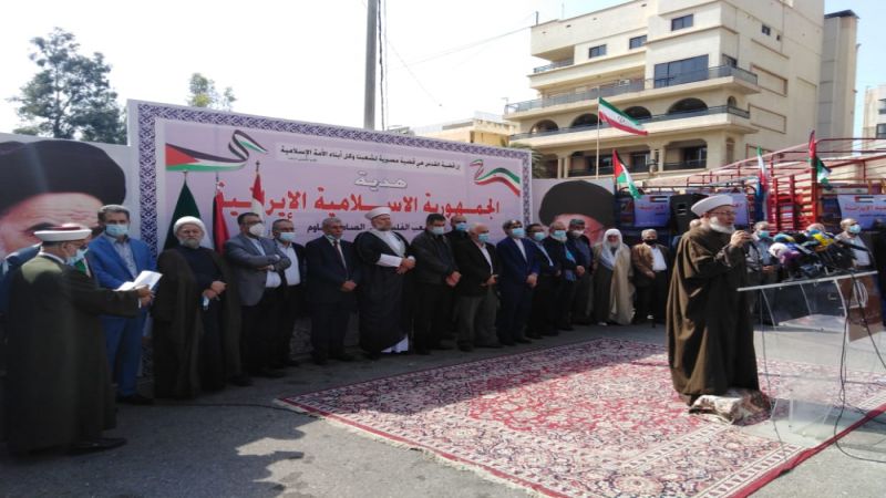 السفارة الايرانية أطلقت السلة الرمضانية لأبناء المخيمات الفلسطينية في لبنان