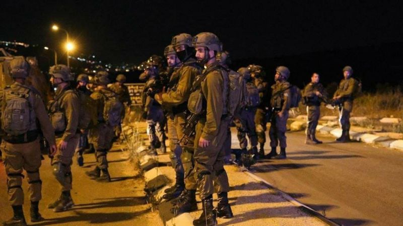 الاحتلال اعتقل 11 فلسطينياً من قرية جالود جنوب نابلس