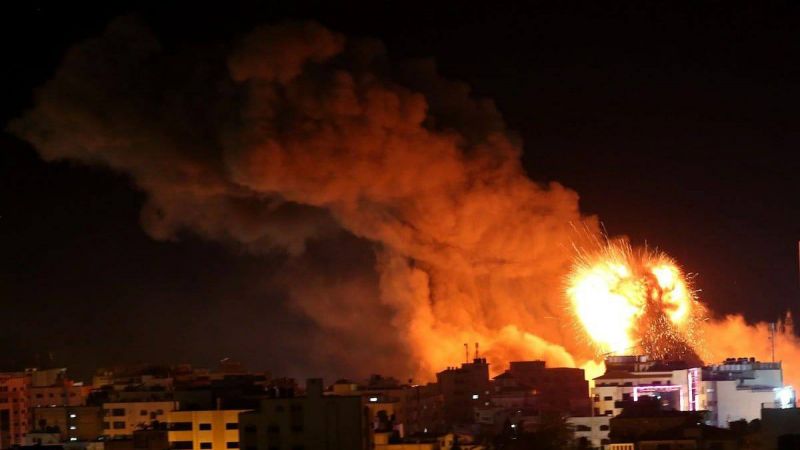  غارات جوية عنيفة على شمال قطاع غزة