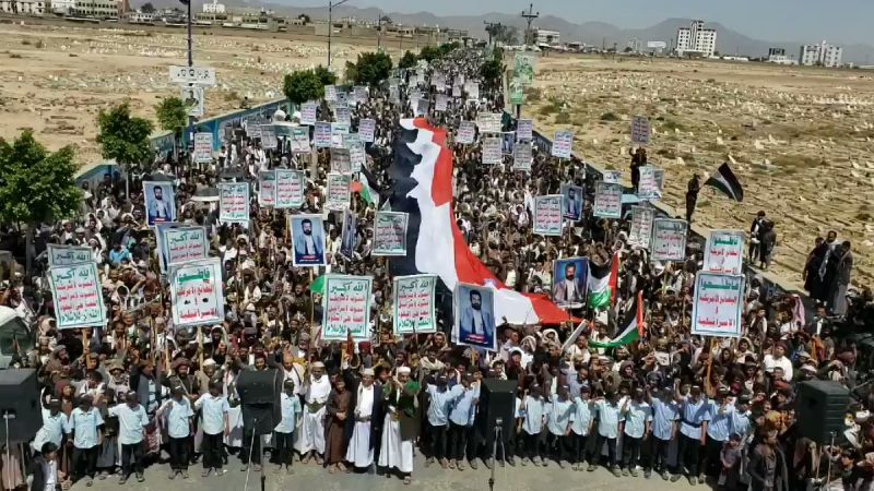  تظاهرة صعدة: الشعب اليمني حاضرٌ ليكون جزءاً لا يتجزأ من معادلة القدس
