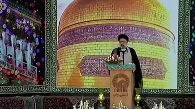  كلمة للرئيس الإيراني السيد ابراهيم رئيسي في مشهد المقدسة بذكرى ولادة الإمام الرضا (ع) 