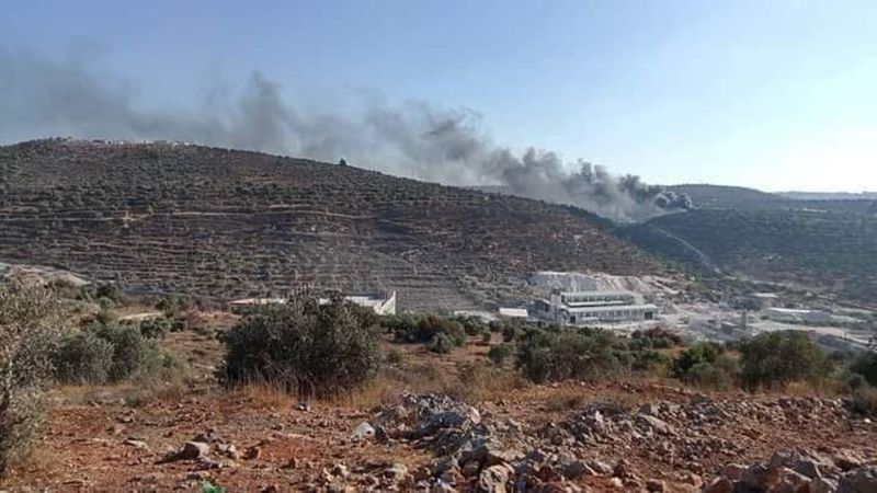 فلسطين المحتلة: بدء فعاليات الإرباك الليلي قرب البؤرة الاستيطانية المُقامة على جبل صبيح في بيتا جنوب نابلس