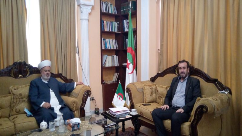 منسق عام جبهة العمل الإسلامي زار السفير الجزائري في لبنان مهنئاً بذكرى استقلال الجزائر