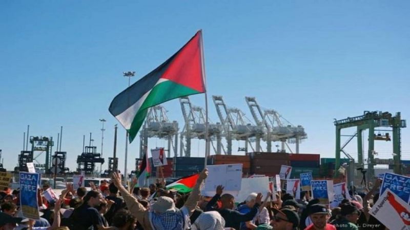 دعمًا لفلسطين.. حملة لمنع تفريغ حمولة سفينة إسرائيلية في نيوجرسي