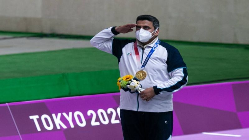 أول ذهبية لإيران بأولمبياد طوكيو