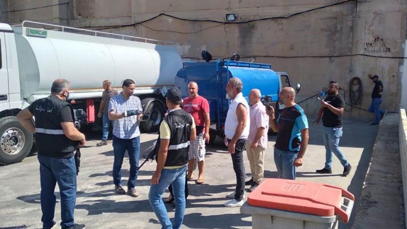لبنان: مصادرة كميات من المازوت في خزانات عائدة لمحطة محروقات في البحصاص