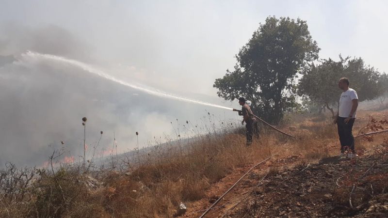 لبنان: حريقان في القبيات وبينو والدفاع المدني يعمل على اخمادهما
