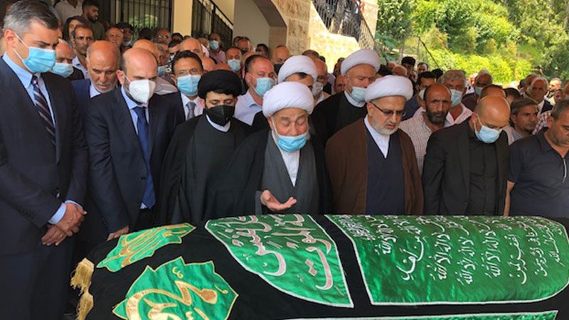 لبنان: تشييع النائب مصطفى الحسيني  في مأتم رسمي وشعبي