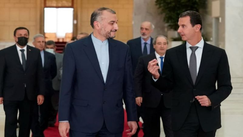 الأسد استقبل عبد اللهيان: تعاون سوريا وإيران أثمر نتائج إيجابية في حماية مصالح البلدين