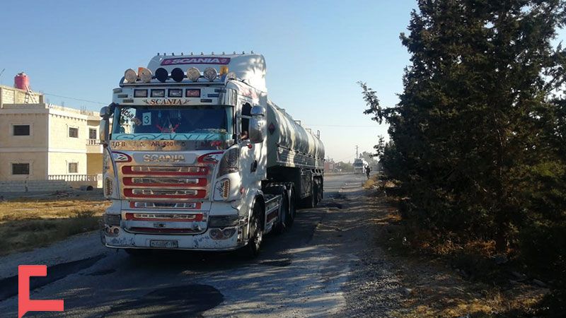 لبنان: كل صهريج من قافلة كسر الحصار يحمل نحو 50 ألف ليتر من مادة المازوت