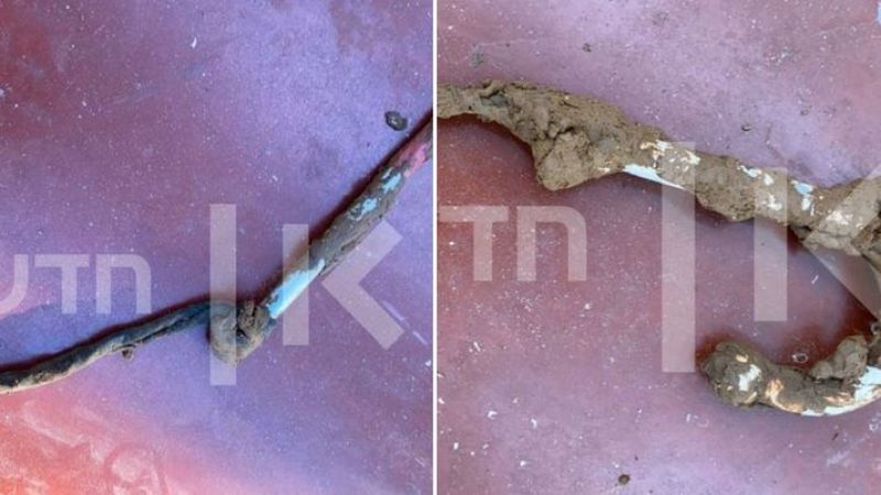 أدوات الحفر التي استخدمها الأسرى الفلسطينيون في سجن جلبوع