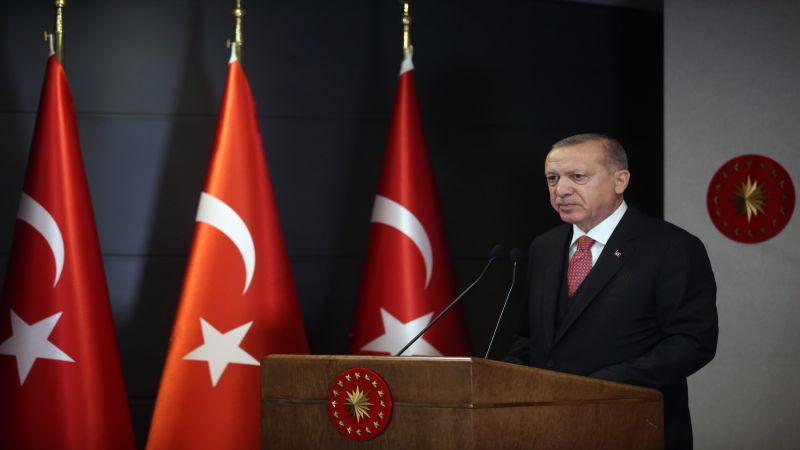 أردوغان: بايدن بدأ في نقل الأسلحة والذخائر إلى المنظمات الإرهابية في سوريا ولن نقف مكتوفي الأيدي  