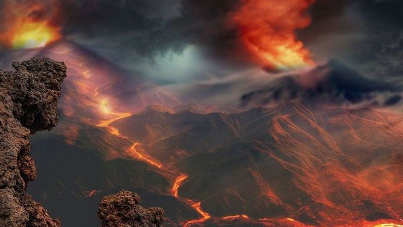 إسبانيا: ثوران بركان 