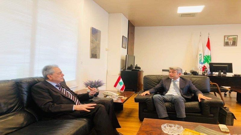 السفير السوري زار وزير الطاقة وبحثا في التعاون في ملف استجرار الغاز والكهرباء