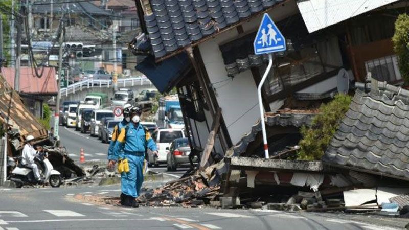 زلزال اليابان: عشرات الإصابات وتعطّل لحركة القطارات