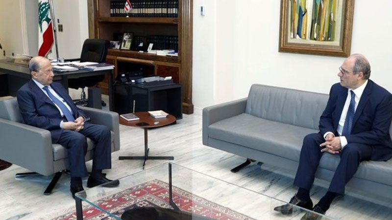 لبنان| الرئيس عون استقبل نائب رئيس مجلس الوزراء 