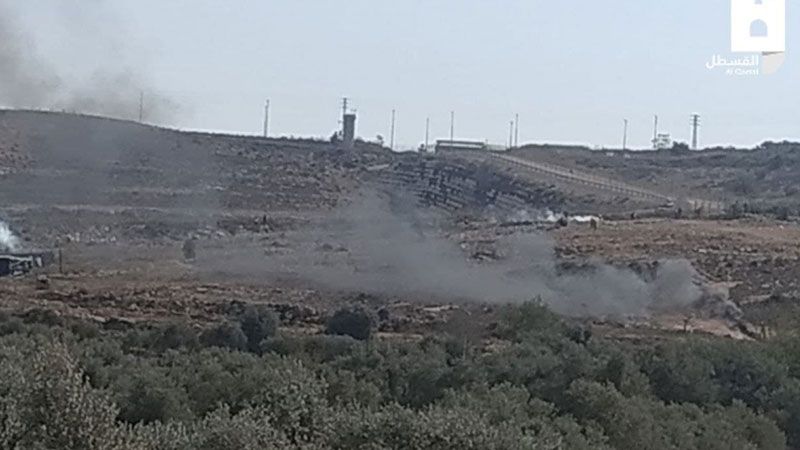 اندلاع مواجهات بين الشبان وقوات الاحتلال في بلدة بدو شمال غرب القدس