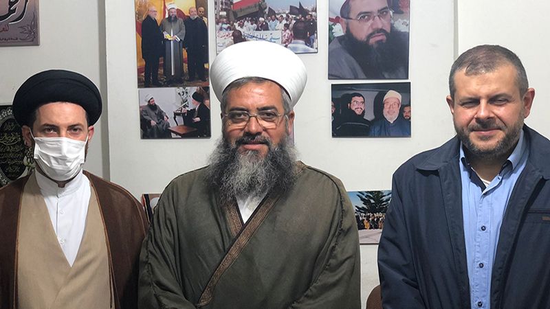 لبنان| الشيخ العيلاني استقبل وفدًا من حزب الله مهنئًا بالمولد النبوي: لتوقيف القتلة ومن حرضهم