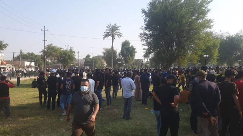 بالصور: بدء فعاليات "جمعة الفرصة الأخيرة" في العاصمة العراقية بغداد