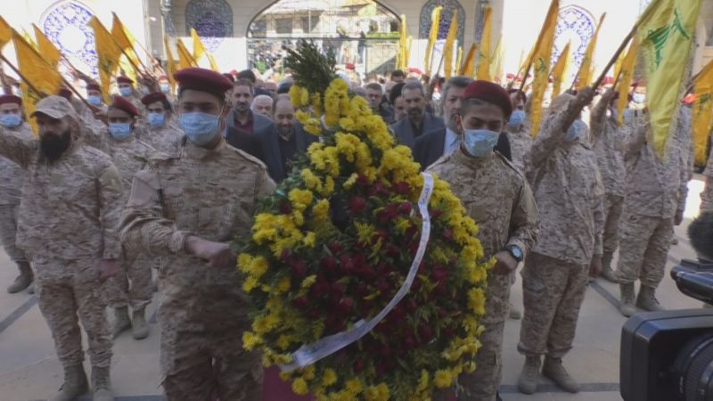 حزب الله يحيي يوم الشهيد في بلدة النبي شيت 