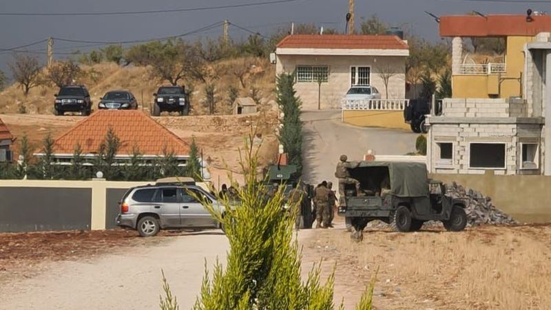 الجيش اللبناني يُداهم بلدة حورتعلا لليوم الثاني على التوالي لملاحقة المطلوبين