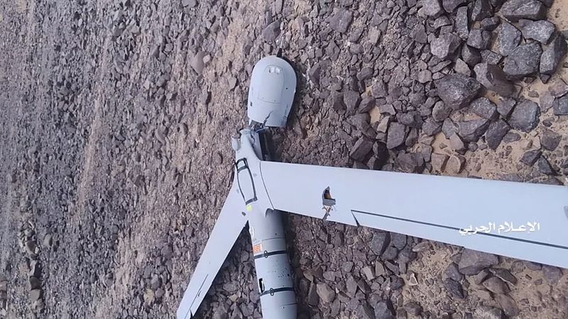 مأرب: إسقاط طائرة تجسّس أمريكيّة في وادي عبيدة
