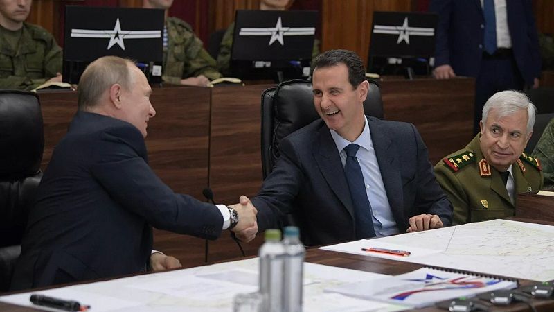 بوتين والأسد تبادلا التهاني بالعام الجديد: تأكيد روسي على استمرار الدعم الشامل لسوريا&nbsp;