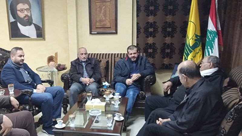 لبنان: لقاء بين حزب الله والجبهة الديموقراطية في صيدا لمناسبة السنوية الثانية للشهيد سليماني