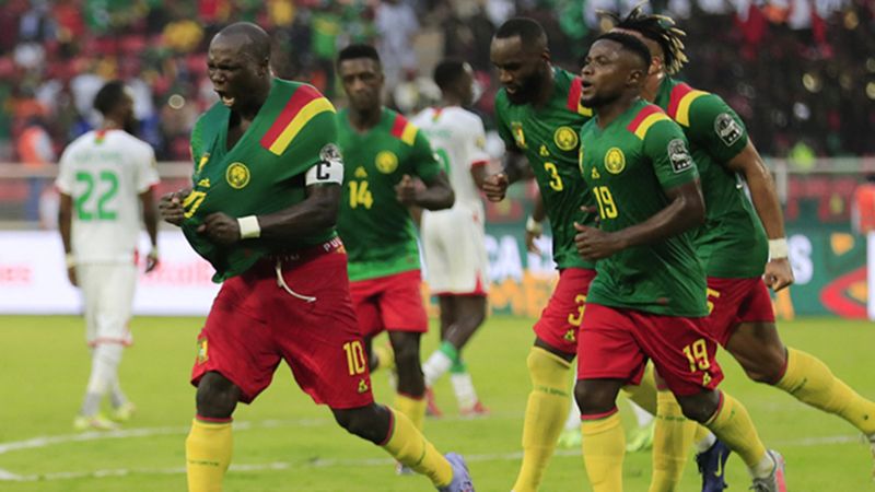 الكاميرون تحقق الانتصار في كأس الأمم الافريقية