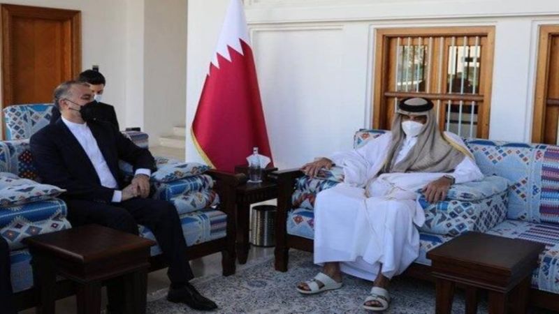 عبد اللّهيان يلتقي أمير قطر: إيران تحذّر من اللّجوء للقوّة والخيارات العسكرية لحلّ أزمات المنطقة