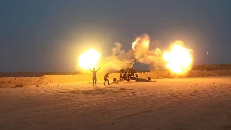 العراق: مدفعية الحشد الشعبي تسند الجيش بالتصدي لهجوم من "داعش" شرقي صلاح الدين