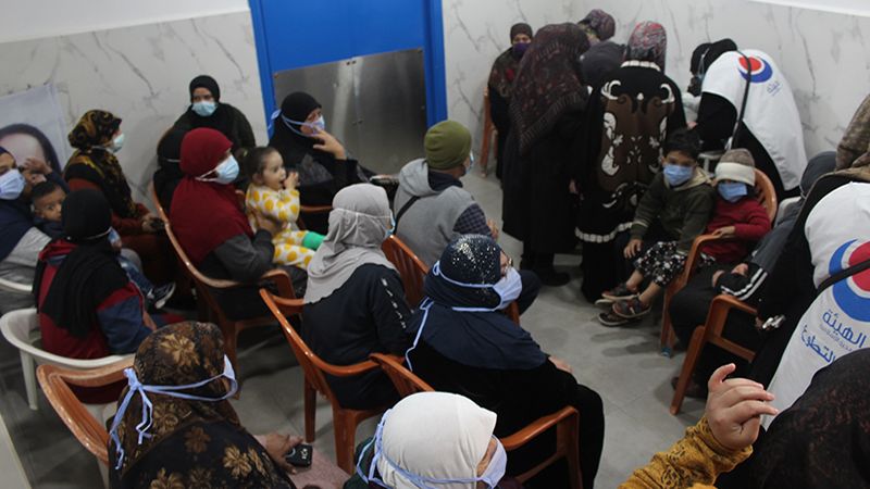 لبنان: "الاطباء الرساليون" والهيئة الصحية تابعا الايام الصحية في مخيم برج الشمالي