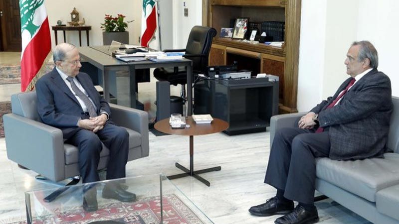لبنان: الرئيس عون يستقبل الرئيس والمدير العام الجديد لمصرف الإسكان انطوان حبيب 