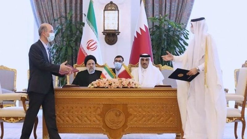 إيران وقطر توقعان 14 وثيقة للتعاون المشترك
