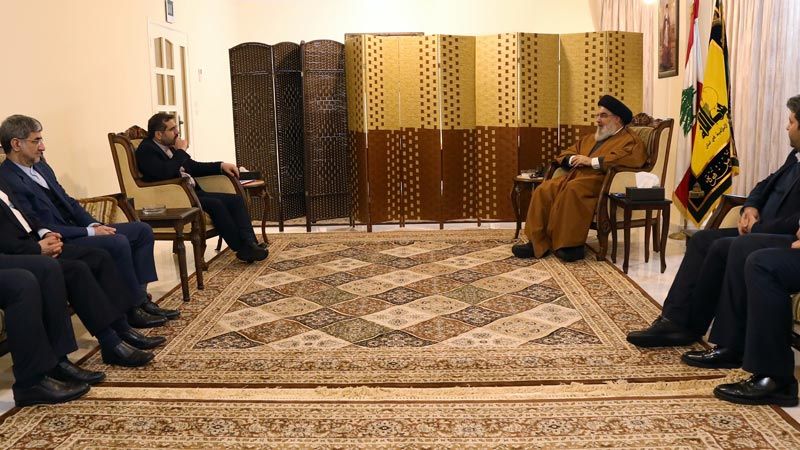 السيد نصر الله استقبل وزير الثقافة والإرشاد الإيراني