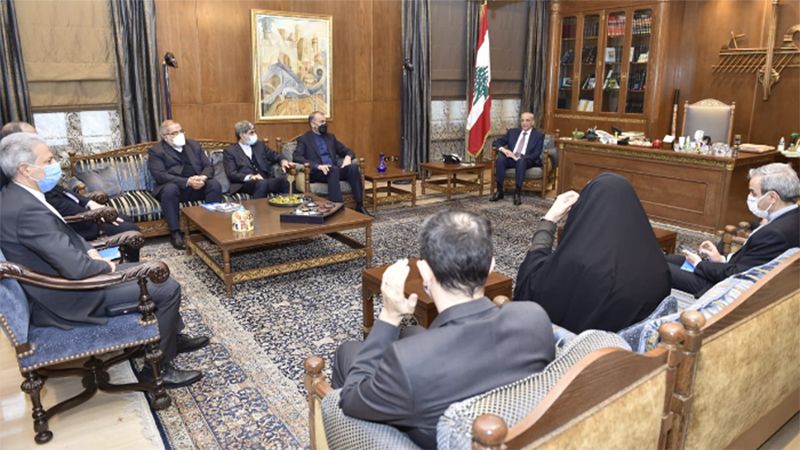 عبد اللهيان يجول على المسؤولين اللبنانيين: لبنان سيتمكن من إنجاز الاستحقاق الانتخابي