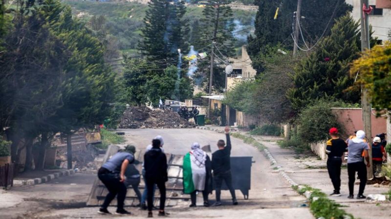 إصابة 79 فلسطينيًا بمواجهات مع الاحتلال في برقة