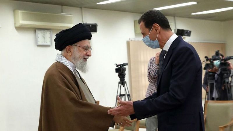 الرئيس الإيراني للأسد: ما يحدد مستقبل المنطقة وفلسطين مقاومة الشعوب 