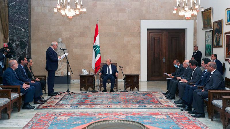 الرئيس عون: لا تنازل عن حقوق لبنان