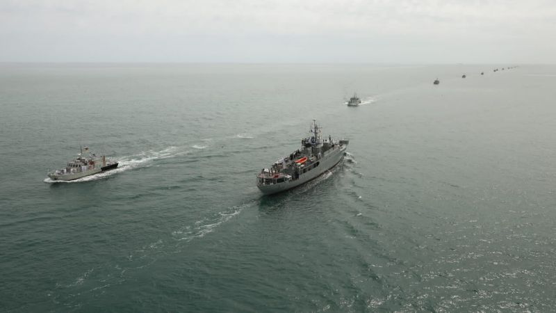 البحرية الايرانية تنهي "تدريبات الأمن المستديم 2022" 