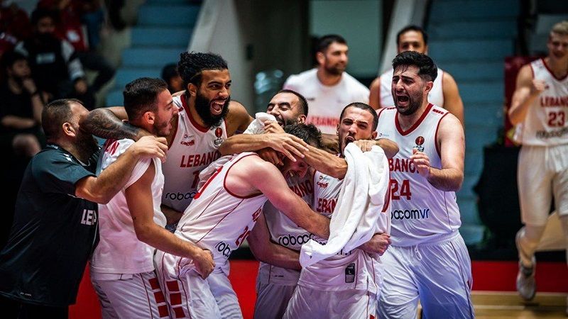 لبنان يطيح بالأردن ويبلغ نهائي كأس آسيا لكرة السلة