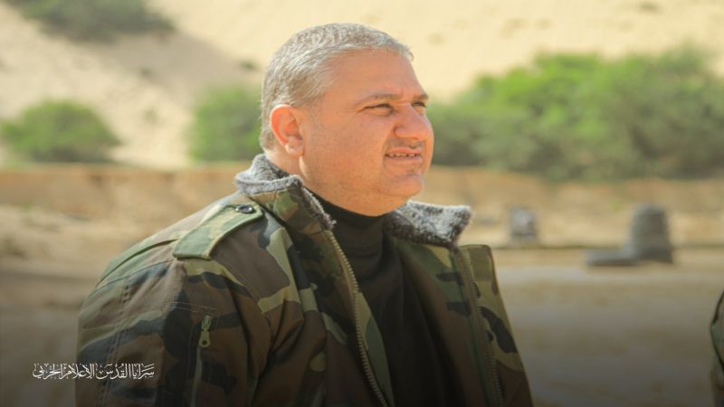 صور قائد المنطقة الشمالية في سرايا القدس الشهيد القائد تيسير الجعبري "أبو محمود" 