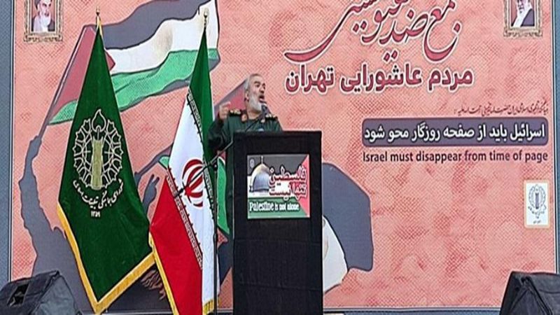 العميد فدوي: الحرس الثوري سيواصل تقديم دعمه بشكل دائم للشعب الفلسطيني