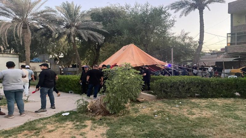 العراق: الإطار التنسيقي يعلن الاعتصام المفتوح في المنطقة الخضراء والمتظاهرون ينصبون الخيام
