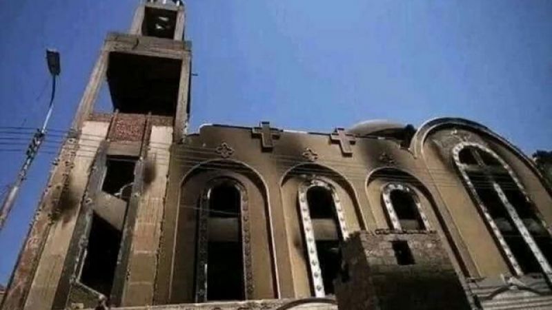 41 قتيلا و12 مصابًا في حريق بكنيسة في محافظة الجيزة المصرية